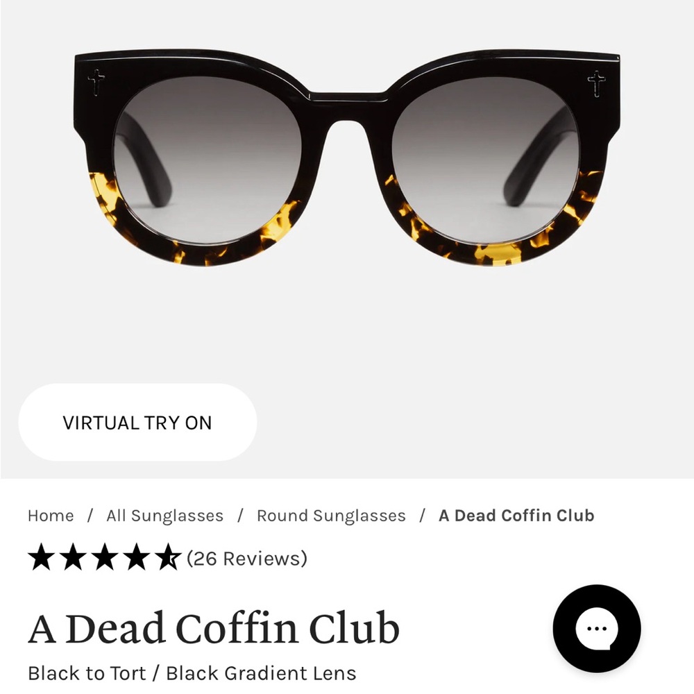 VALLEY A Dead Coffin Club
Black to Tort / Black Gradient Lens